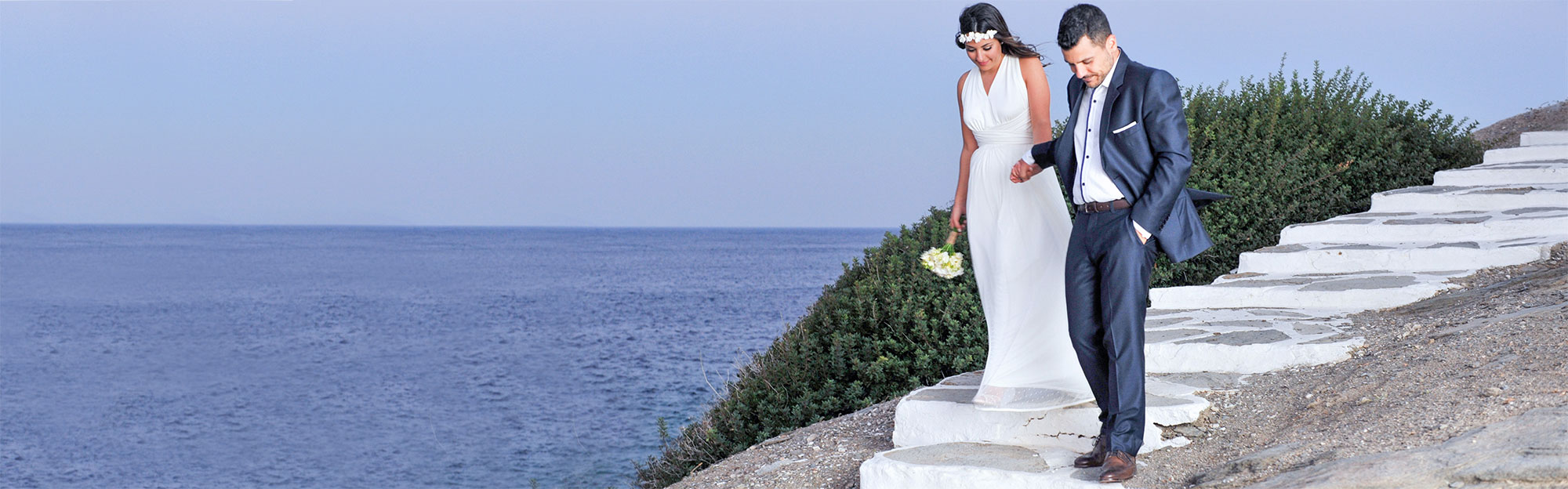 Wedding at Chrissopigi in Sifnos