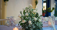 Διακόσμηση γάμου με λουλούδια